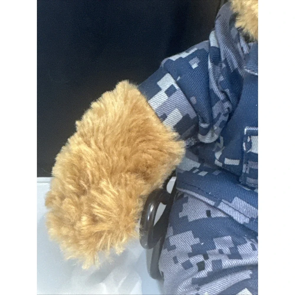 Chelsea's U.S.  Navy Teddy Bear Stuffed Animal Outfit Blue Gray Uniform 11